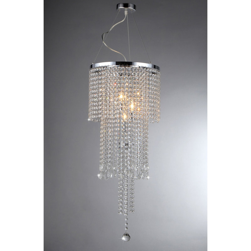 Lustre en cristal 3 lumières Karole