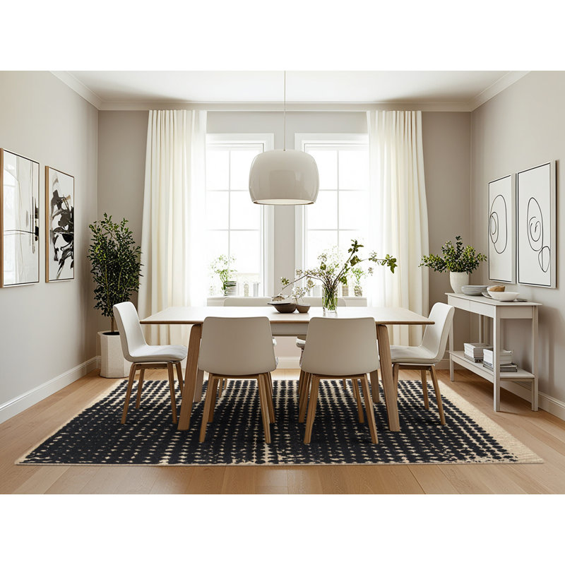 Tapis abstrait moderne 4904, Rectangle 7 pi x 10 pi