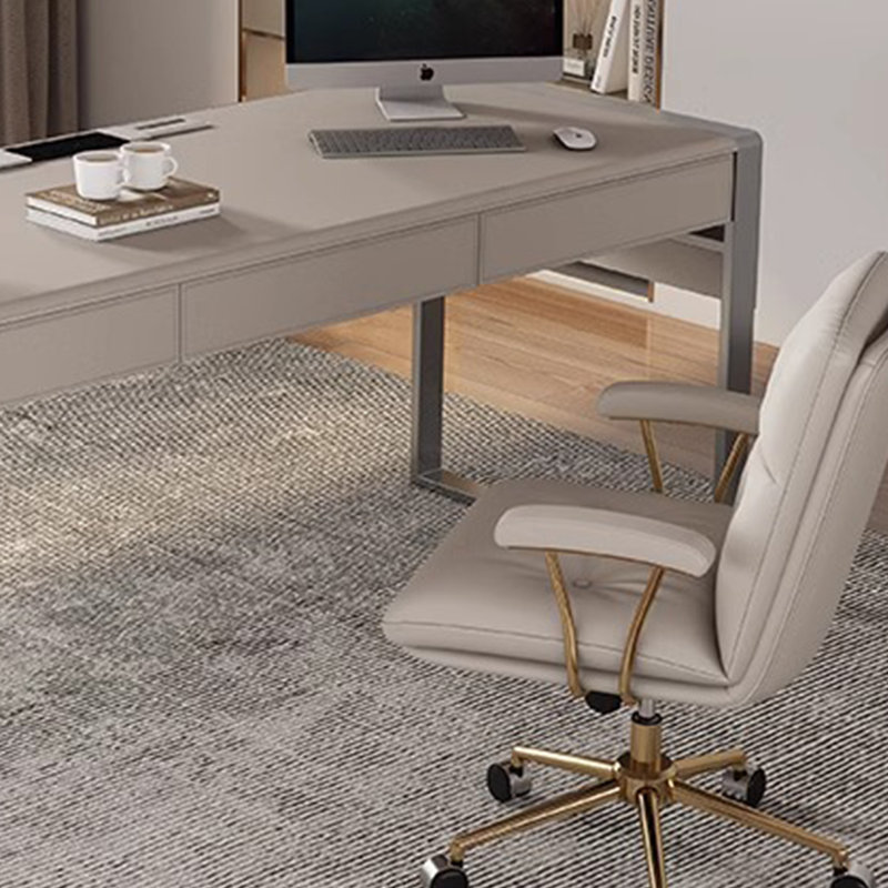Bureau de luxe élégant, H 29,52 po x l 62,99 po x P 27,55 po