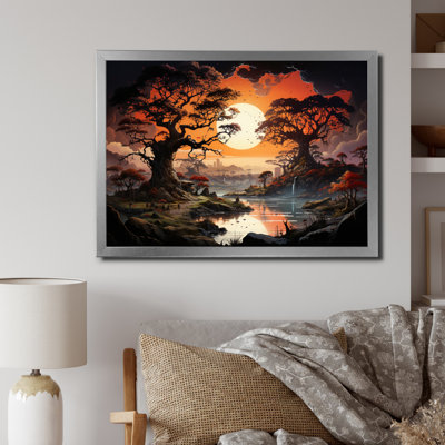 «African Baobab Tales I» sur toile