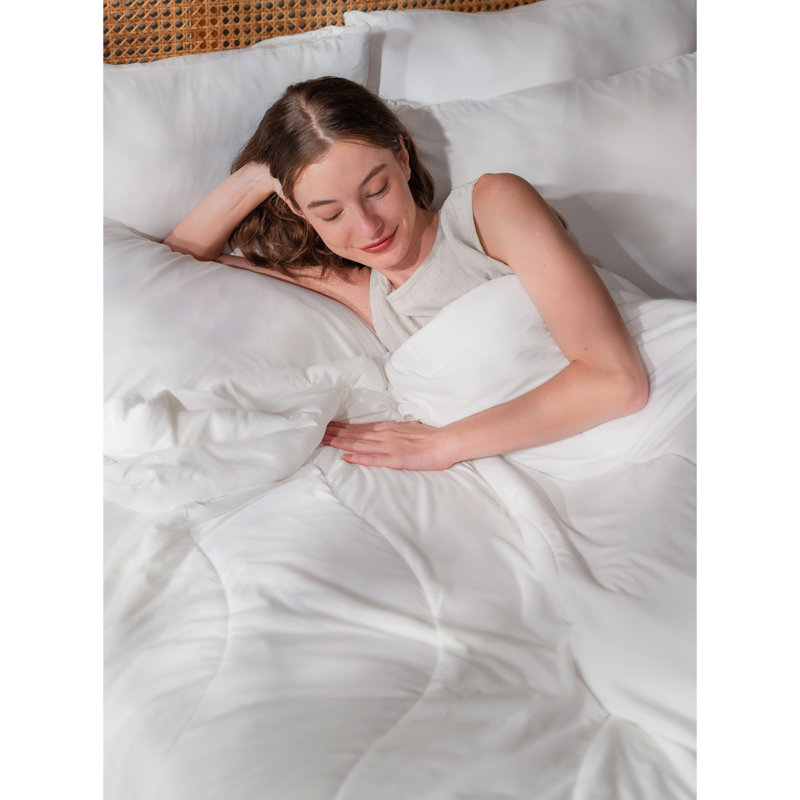 REST Evercool Award-Winning Cooling Comforter – Ultra Soft, Breathable, Lightweight, Hypoallergenic, All-Season Comforter for Hot Sleepers, Machine Washable