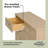 Rio 6 Drawer Dresser-121682452