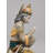 2 Piece Lakshman and Hanuman Figurine Set