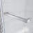 Frameless Sliding Bathtub Door 56-60 In.W X 62 In.H,Bypass Tub Glass Sliding Shower Doors,3/8"(10Mm) Thick Clear Tempered Glass,Heavy Duty Stainless Steel Hardwares,2Pcs Rectangle Handles,Brushed Nick-122520481