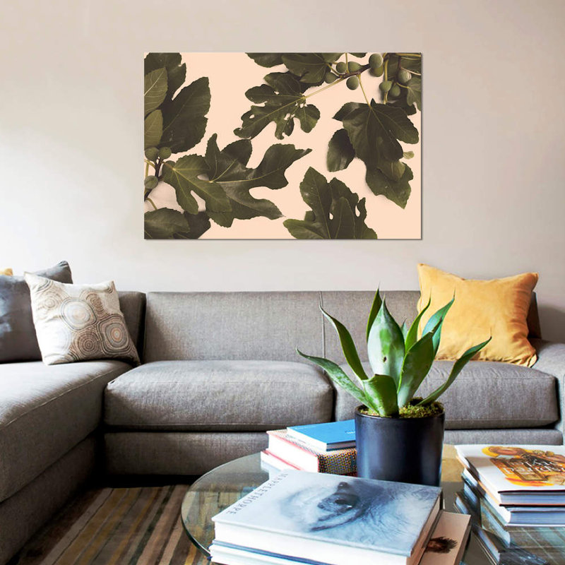 «Fig Tree» par Florent Bodart, impression sur toile tendue, H 26 po x l 40 po x P 1,5 po, Pas de tapis, Toile tendue