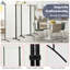 Nashe 220cm W x 173cm H 4 - Panel Folding Room Divider-42607052
