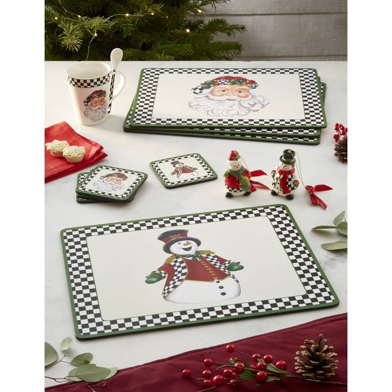Black & White Snowwoman Ornament