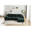 Pet - Canapé modulaire en velours côtelé avec mousse à mémoire de forme haute densité, combinaison personnalisable, sans assemblage, pour espaces de vie et de lit 3 places différentes-504334149