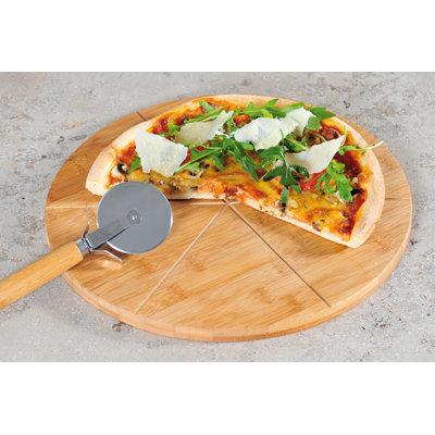 32 cm Pizza-Teller mit Pizza-Schneider