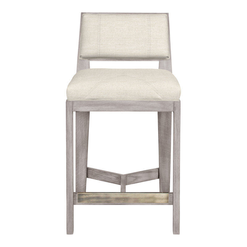 Thom Filicia 32.5'' Stool, Dove Gray, Tommy Flax