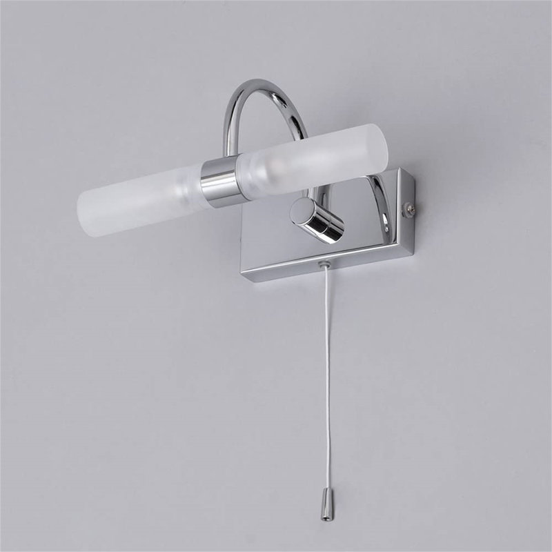 Dacen Chrome Swing Arm Sconce