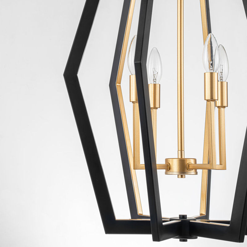 Mosiah 8 - Light Dimmable Lantern Geometric Chandelier