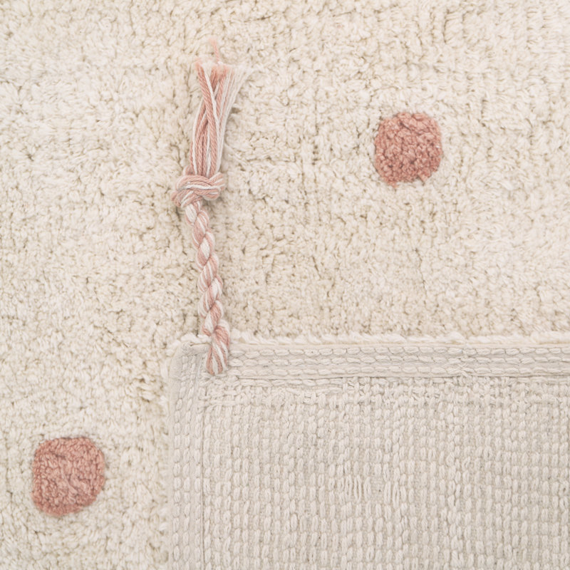 Coelho Hand Tufted Cotton Beige Rug