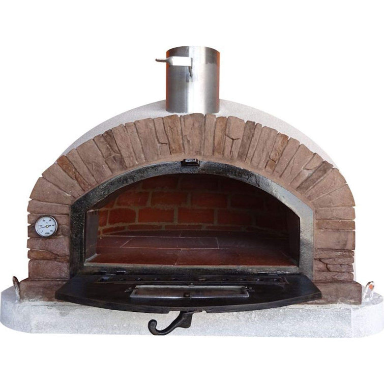 Authentic Pizza Ovens 'Ventura Preto' Premium Wood-Fired Pizza