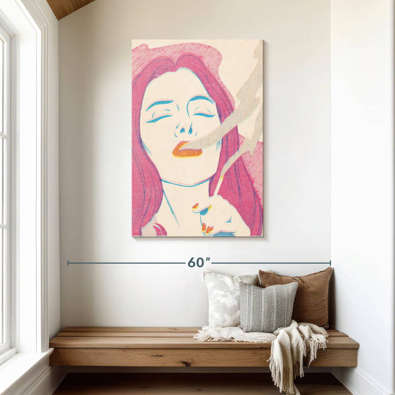 Leisha Smoke, 45" H x 30" W