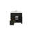 Sonoma 36 In. W X 22 In. D Centre Sink Bathroom Vanity In Blacktop With Cove Edge Quartz-110486511