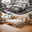 17 Stories Fabric Underbed Storage