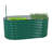 Lemark Oval Steel Stackable Raised Garden Bed - Green - 79"-343771101-343771100