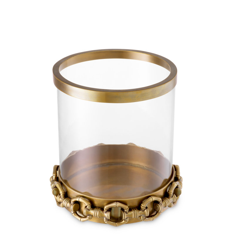 Clementine Candle Holder, 10.24" H x 10.24" W x 10.24" D