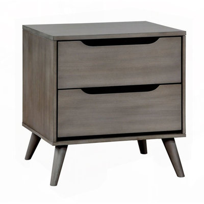 Modern Gray Nightstand