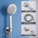Round 2 Functions Walk-in Thermostatic Shower System with Rough-in Valve