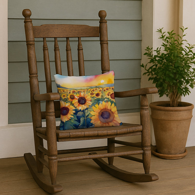 Coussin Kansas, Carré 14 po