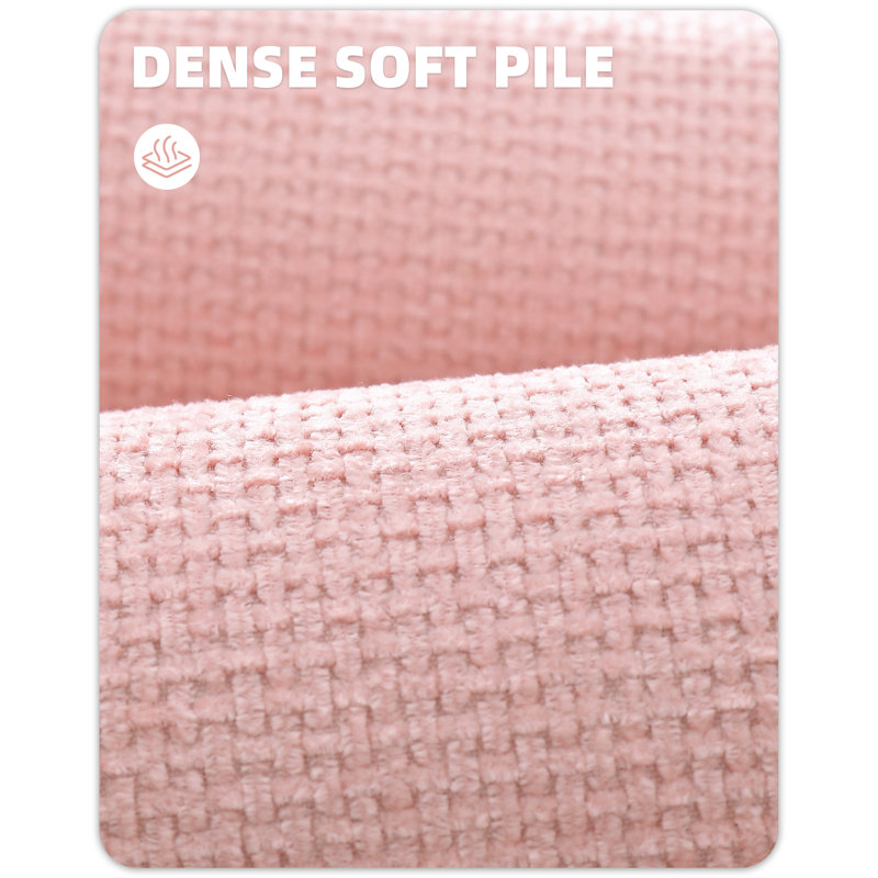 Descente de bain, Rose, L 17,33 po x L 29,53 po