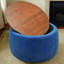 Repose-pieds et table d'appoint élégants multi-fonctions avec rangement-131657682