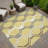 Machine Washable Indoor/Outdoor Chantille ACN2326 Mid-Century Modern Rug-1370155655