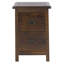 Alsace 2 Drawer Bedside petite Table