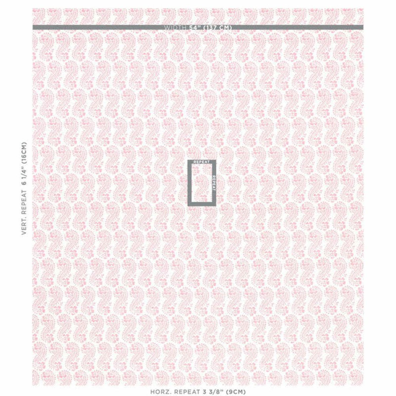 Tissu Schumacher x Molly Mahon Lani, Rose