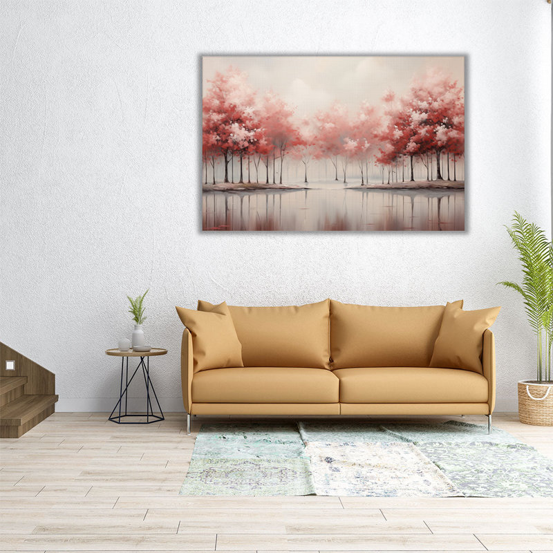 «Red Dreamland Haven», H 20 po x l 30 po