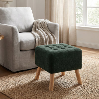 Solid Wood Accent Stool