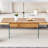 Multifunctional Lift Top Coffee Table - Grain Sticker-2054495221