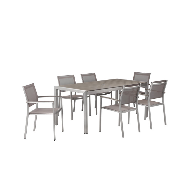 Ensemble repas 11 pièces Aynura, Gris