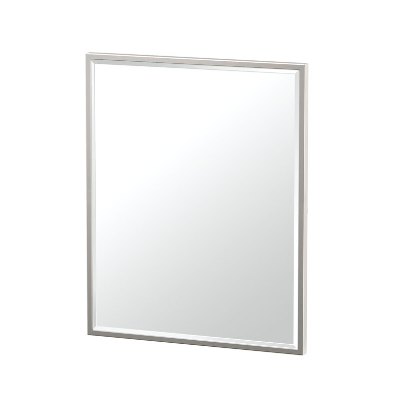 Modern Wall Mount Framed Rectangle Bathroom Vanity Mirror | Decorative Beveled Mirror  For Bedroom, Entryway, Livingroom | Mount Landscape or Portrait