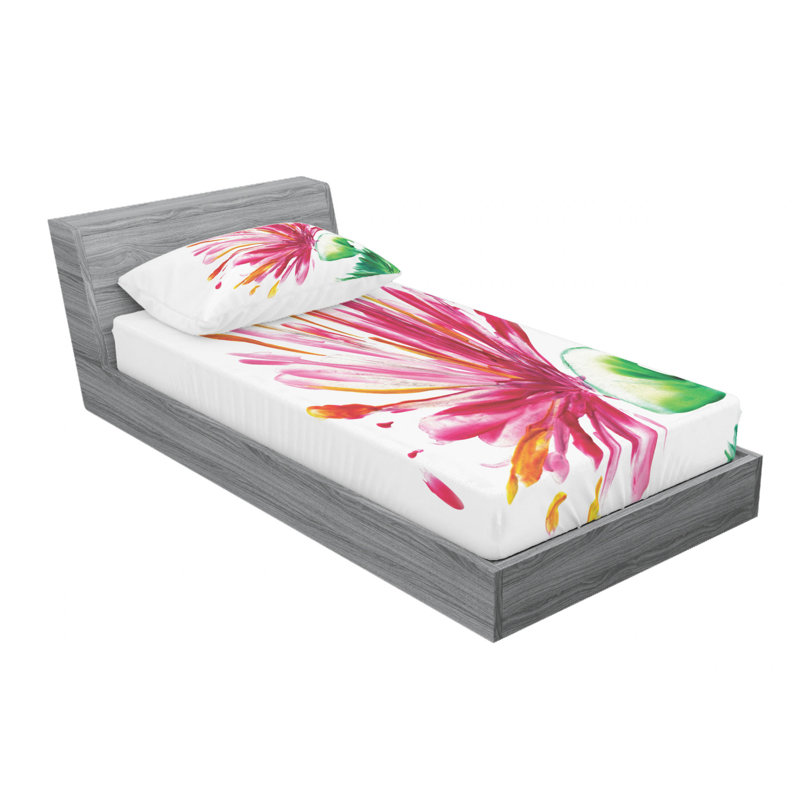 Microfiber Sheet Set, Twin Sheet Set + Fitted Sheet + 1 Pillowcase