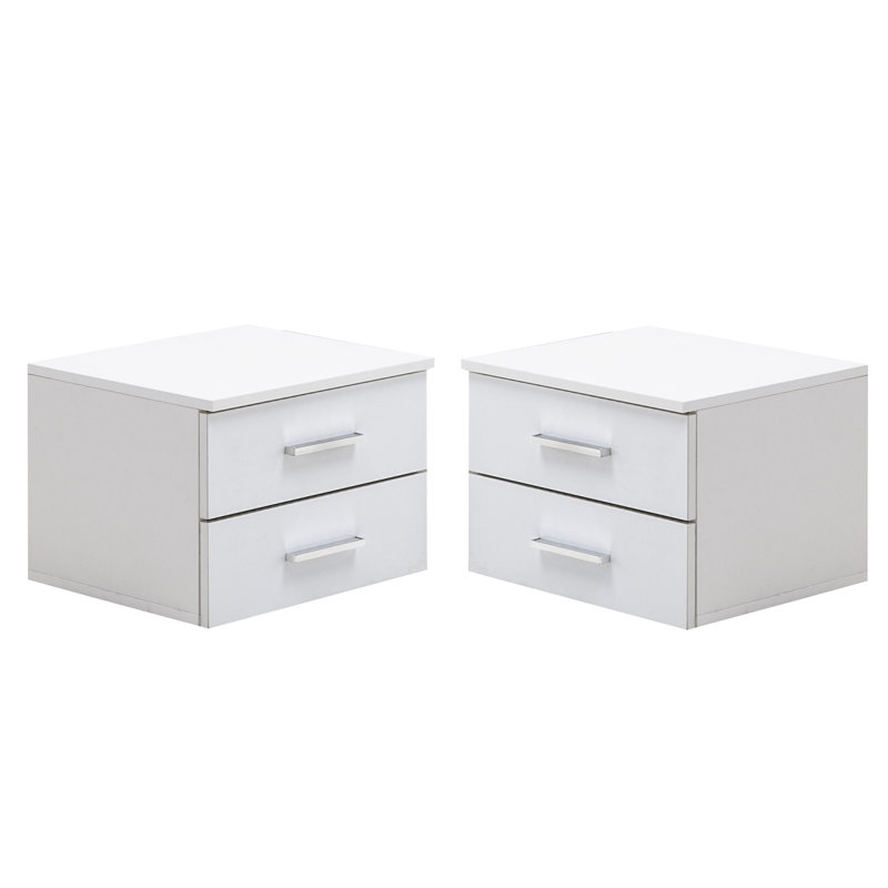 Ekpen 47cm W Solid + Manufactured Wood Bedside Table