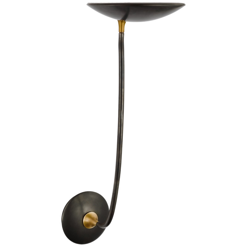 Thomas O'Brien Keira Large Sconce, Hand-Rubbed Antique Brass