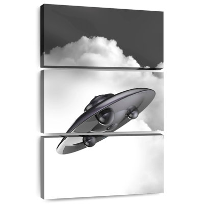 Kelan Flying Saucer In The Clouds