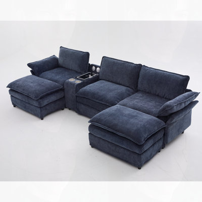 Polyester fabric Sectional Sofa