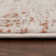 Carmel Modern Abstract Cream/Orange Area Rug