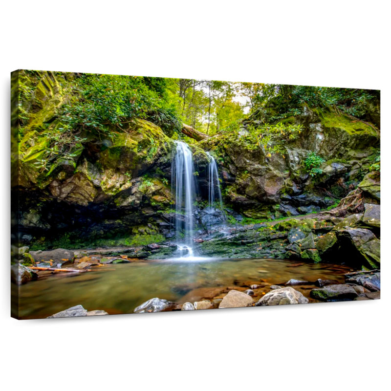 Alvord Grotto Waterfalls, 30" H x 45" W