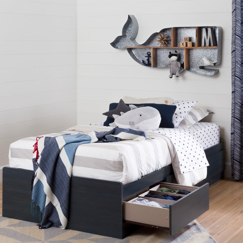 Lit matelot simple Hoyer, Bleuet