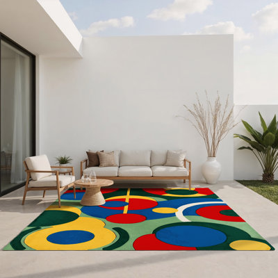 Tapis intérieur et extérieur Zesty Rhythm