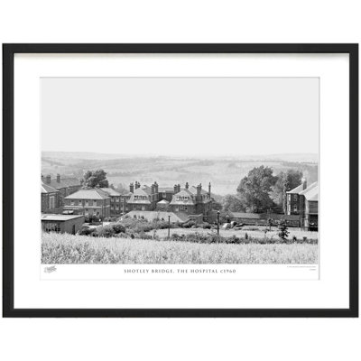 Shotley Bridge, The Hospital C1960 by Francis Frith - Single Picture Frame Print