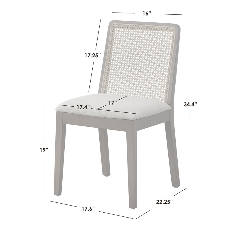 Chaise de salle à manger Azavion, Chêne clair