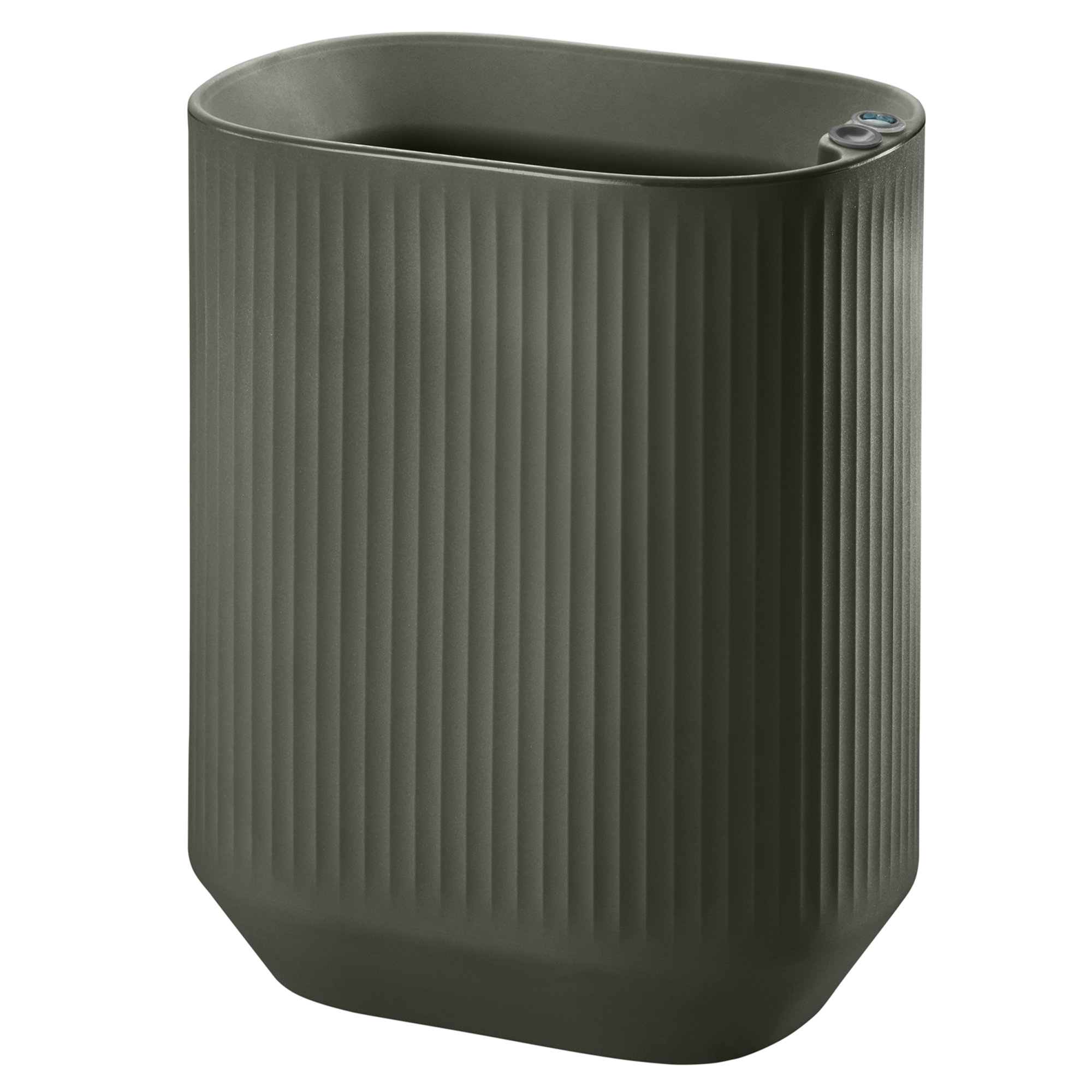 Mod Self Watering Plant Box, Olive, 20" x 14" x 24"H - Narrow