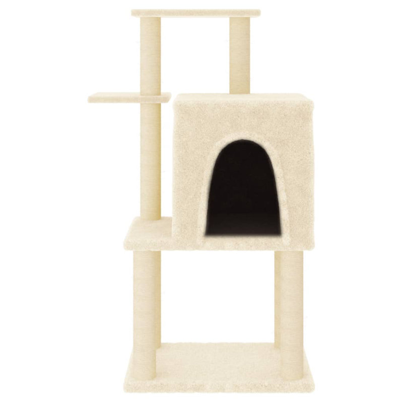 Mayview 97cm H Cat Tree, Cream