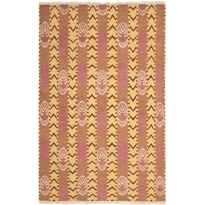 Tapis ikat en laine noué à la main Vera